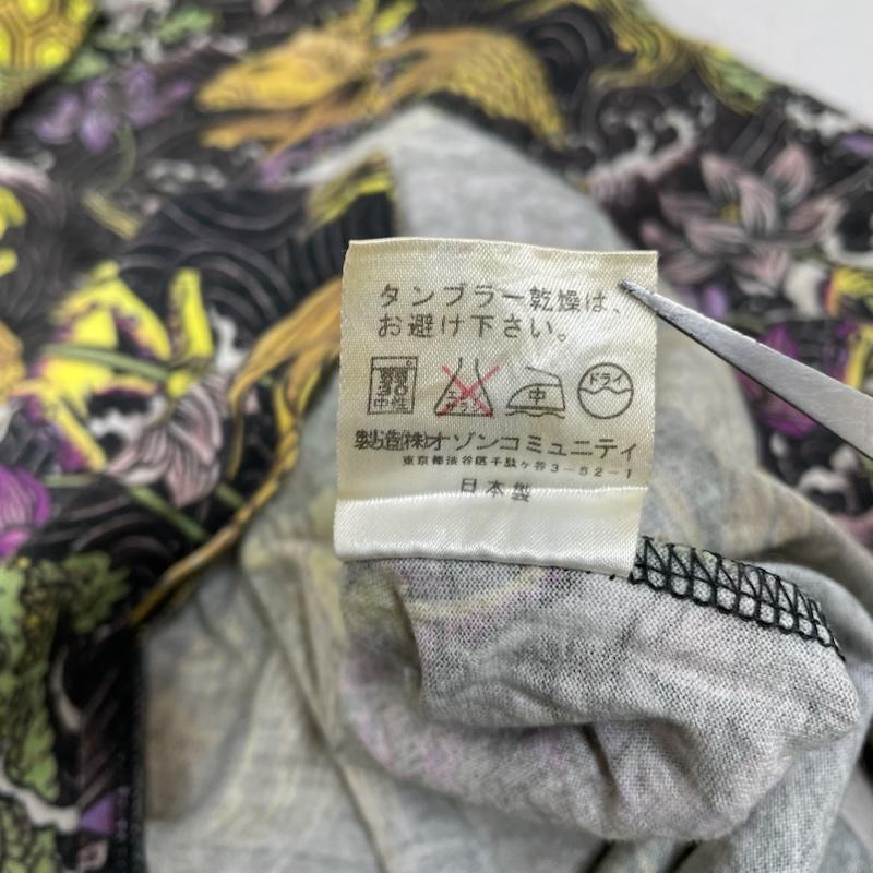 オゾン ロックス OZONE ROCKS シャツ、ブラウス 長袖 90s 00s 長袖 和柄 カットソー シャツ ブラウス Shirt ロングスリーブ 総柄 プリント S 総柄 X 花柄 X プリント マルチカラー / マルチカラー / multicolor レディース USED 古着 中古 50147216