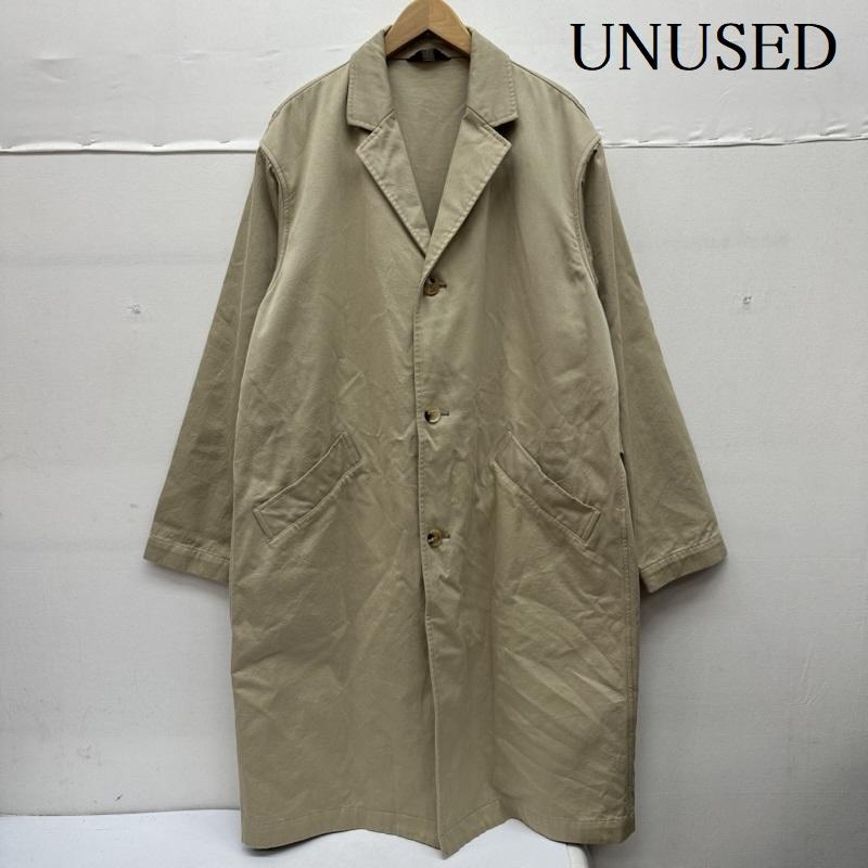 アンユーズド UNUSED コート コート一般 shop coat 3B チェスター ショップ コート US1800 3 ベージュ / ベージュ / beige メンズ USED 古着 中古 50147248