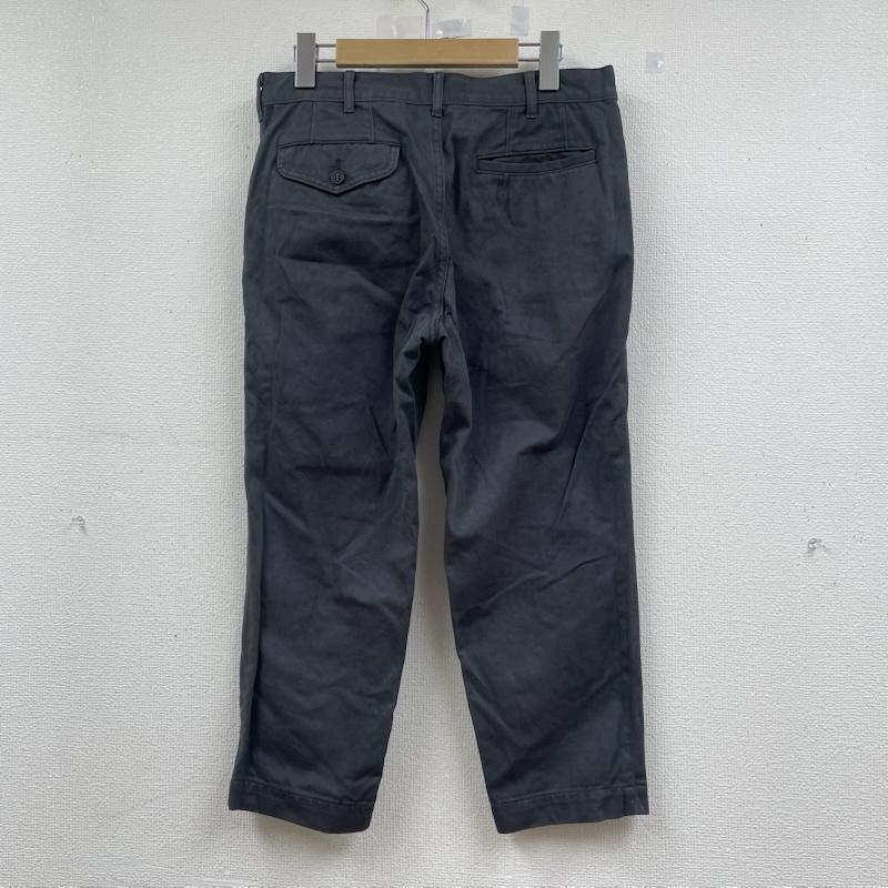 コムデギャルソンオムプリュス COMME des GARCONS HommePlus パンツ チノパン AD2009 製品染め チノパン ストレッチチノ パンツ 無地 ジップフライ テーパードパンツ S 無地 チャコールグレー / チャコールグレー / メンズ USED 古着 中古 50147253