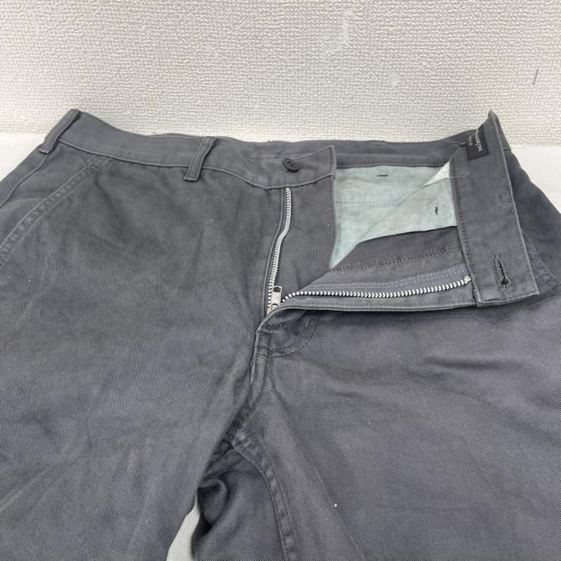 コムデギャルソンオムプリュス COMME des GARCONS HommePlus パンツ チノパン AD2009 製品染め チノパン ストレッチチノ パンツ 無地 ジップフライ テーパードパンツ S 無地 チャコールグレー / チャコールグレー / メンズ USED 古着 中古 50147253