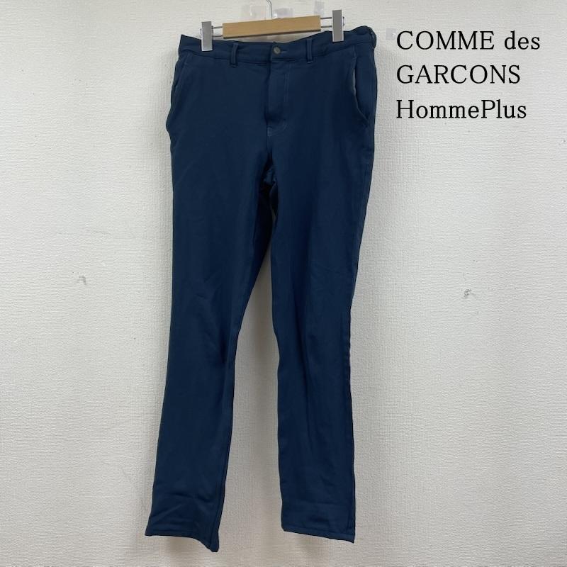 コムデギャルソンオムプリュス COMME des GARCONS HommePlus パンツ ワークパンツ、ペインターパンツ PF-P014 AD2010 製品染め 縮絨 テーパード パンツ ポリ繊維 ジップフライ S 無地 紺 / ネイビー / navy メンズ USED 古着 中古 50147256