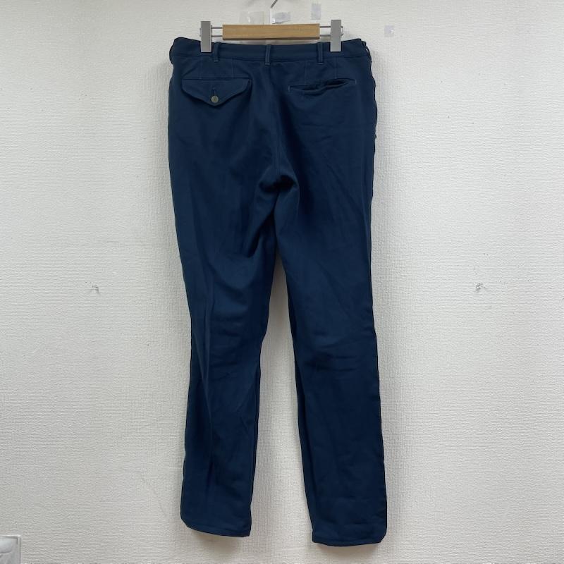 コムデギャルソンオムプリュス COMME des GARCONS HommePlus パンツ ワークパンツ、ペインターパンツ PF-P014 AD2010 製品染め 縮絨 テーパード パンツ ポリ繊維 ジップフライ S 無地 紺 / ネイビー / navy メンズ USED 古着 中古 50147256