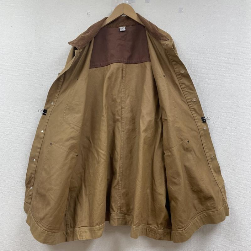 ロカウェア ROCAWEAR ジャケット、上着 ジャンパー、ブルゾン 90s 00s カバーオール ワーク ジャケット ダック地 コーデュロイ切り替え ビッグシルエット 大きいサイズ ロゴ、文字 X 刺繍 ベージュ / ベージュ / beige X 茶 / ブラウン / brown メンズ USED 古着 中古 50147259