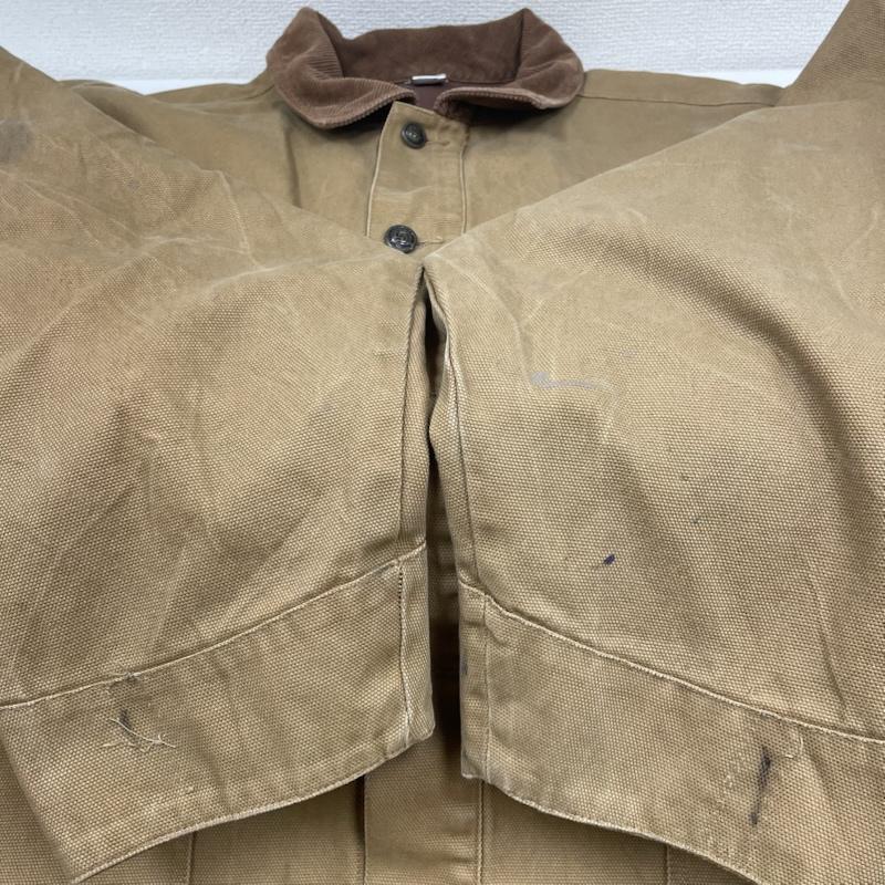 ロカウェア ROCAWEAR ジャケット、上着 ジャンパー、ブルゾン 90s 00s カバーオール ワーク ジャケット ダック地 コーデュロイ切り替え ビッグシルエット 大きいサイズ ロゴ、文字 X 刺繍 ベージュ / ベージュ / beige X 茶 / ブラウン / brown メンズ USED 古着 中古 50147259