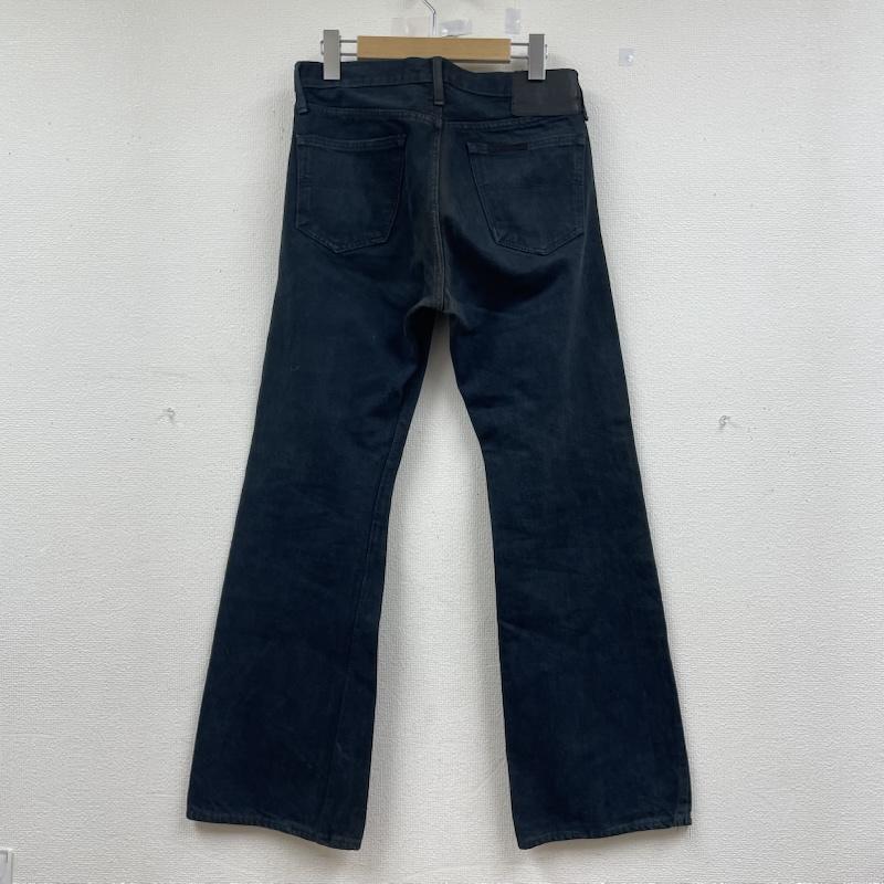 キャントン CANTON パンツ デニム、ジーンズ デニム ジーパン ジーンズ X-WEST ベルボトム フレア パンツ ジップフライ - ロゴ、文字 インディゴ / インディゴ / Indigo メンズ USED 古着 中古 50147269