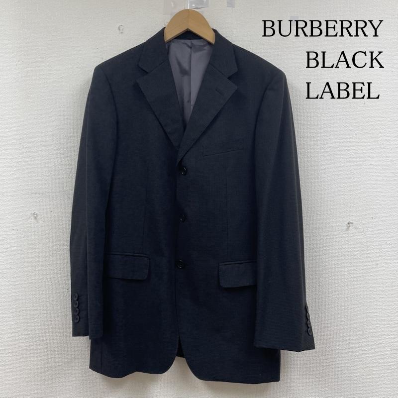 バーバリーブラックレーベル BURBERRY BLACK LABEL ジャケット、上着 ジャケット、ブレザー テーラード ジャケット 3ボタン 3B チェック ウール bmd30-403-08 サイズ94-82-170 - チェック 黒 / ブラック / black メンズ USED 古着 中古 50147273
