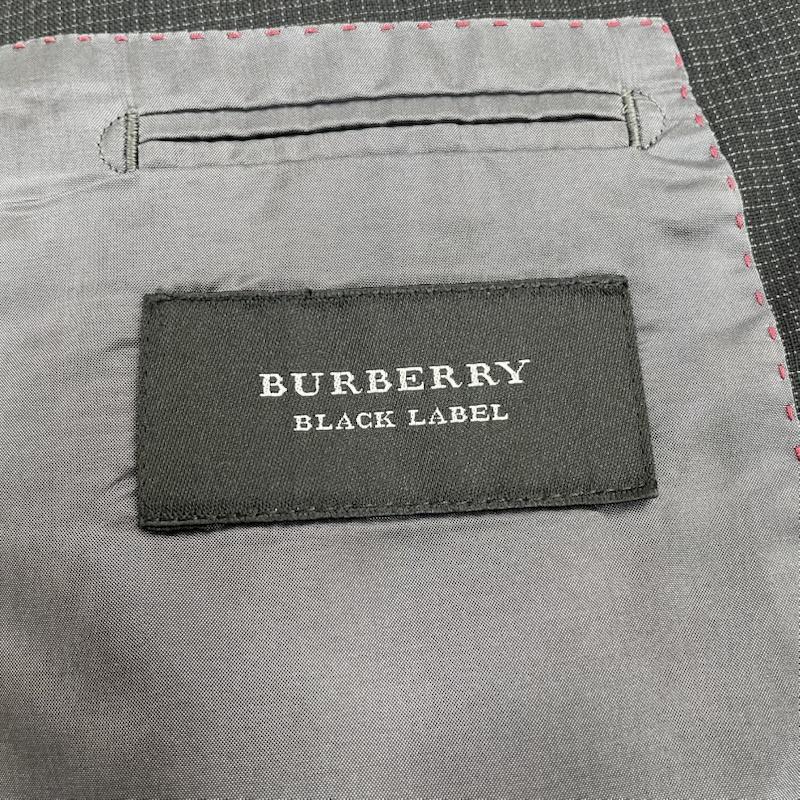 バーバリーブラックレーベル BURBERRY BLACK LABEL ジャケット、上着 ジャケット、ブレザー テーラード ジャケット 3ボタン 3B チェック ウール bmd30-403-08 サイズ94-82-170 - チェック 黒 / ブラック / black メンズ USED 古着 中古 50147273