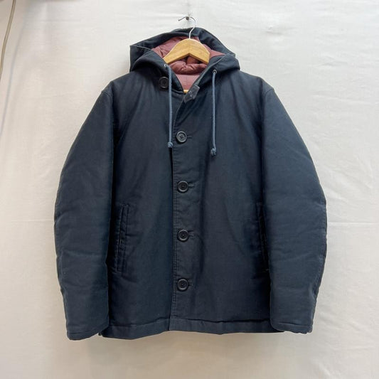 シックス sixe ジャケット、上着 ジャンパー、ブルゾン デッキパーカー デッキジャケット ミリタリー 48 紺 / ネイビー / navy メンズ USED 古着 中古 50147279