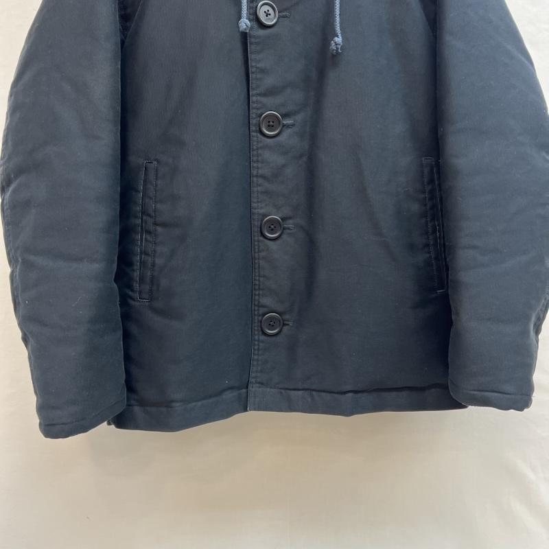 シックス sixe ジャケット、上着 ジャンパー、ブルゾン デッキパーカー デッキジャケット ミリタリー 48 紺 / ネイビー / navy メンズ USED 古着 中古 50147279
