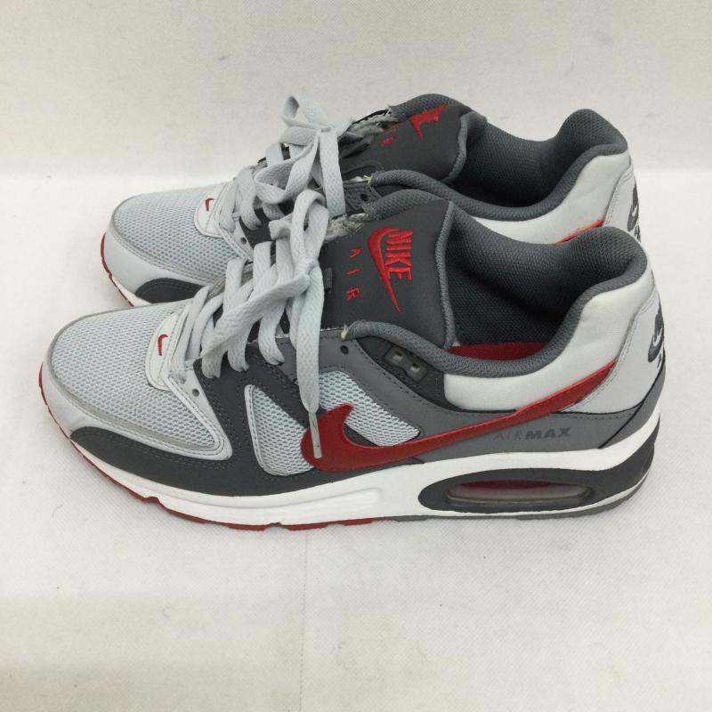 ナイキ NIKE スニーカー スニーカー ナイキ エア マックス コマンド NIKE AIR MAX COMMAND ピュアプラチナム ダークグレー クールグレー ジムレッド 629993-049 27.5cm 灰 / グレー / gray メンズ USED 古着 中古 50147303