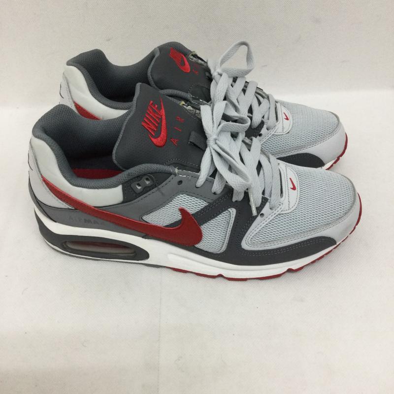 ナイキ NIKE スニーカー スニーカー ナイキ エア マックス コマンド NIKE AIR MAX COMMAND ピュアプラチナム ダークグレー クールグレー ジムレッド 629993-049 27.5cm 灰 / グレー / gray メンズ USED 古着 中古 50147303