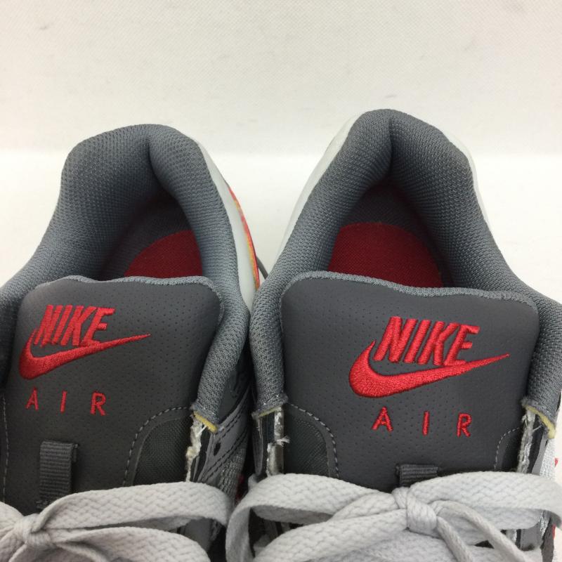 ナイキ NIKE スニーカー スニーカー ナイキ エア マックス コマンド NIKE AIR MAX COMMAND ピュアプラチナム ダークグレー クールグレー ジムレッド 629993-049 27.5cm 灰 / グレー / gray メンズ USED 古着 中古 50147303