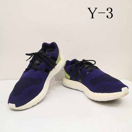 ワイスリー Y-3 スニーカー スニーカー PURE BOOST ZG KNIT YOHJI YAMAMOTO ピュアブースト ニットスニーカー AQ5730 27.5cm 紫 / パープル / purple メンズ USED 古着 中古 50147320