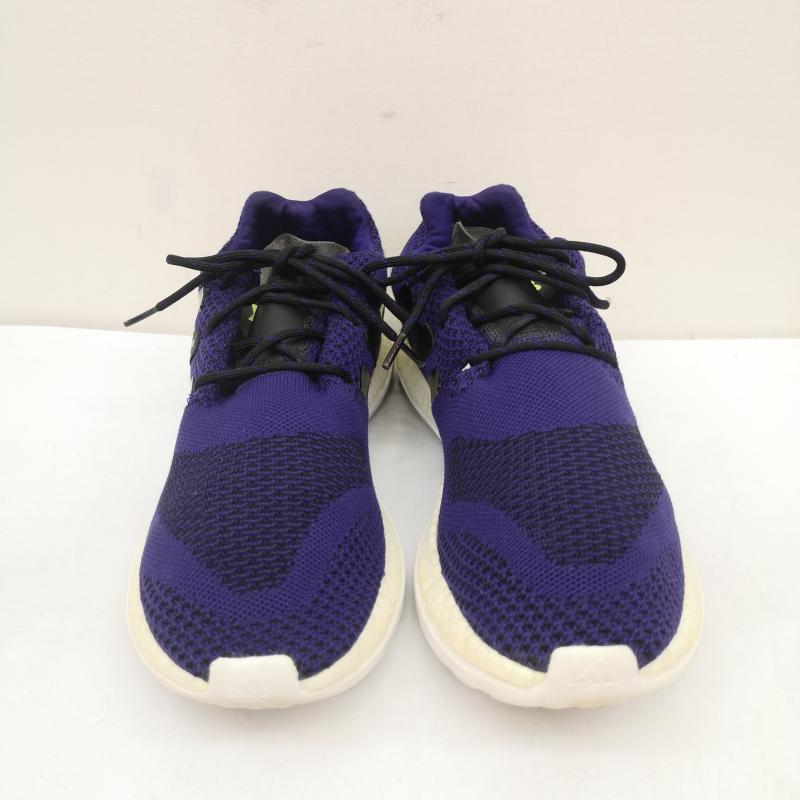 ワイスリー Y-3 スニーカー スニーカー PURE BOOST ZG KNIT YOHJI YAMAMOTO ピュアブースト ニットスニーカー AQ5730 27.5cm 紫 / パープル / purple メンズ USED 古着 中古 50147320