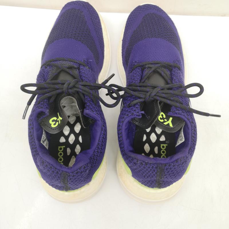ワイスリー Y-3 スニーカー スニーカー PURE BOOST ZG KNIT YOHJI YAMAMOTO ピュアブースト ニットスニーカー AQ5730 27.5cm 紫 / パープル / purple メンズ USED 古着 中古 50147320