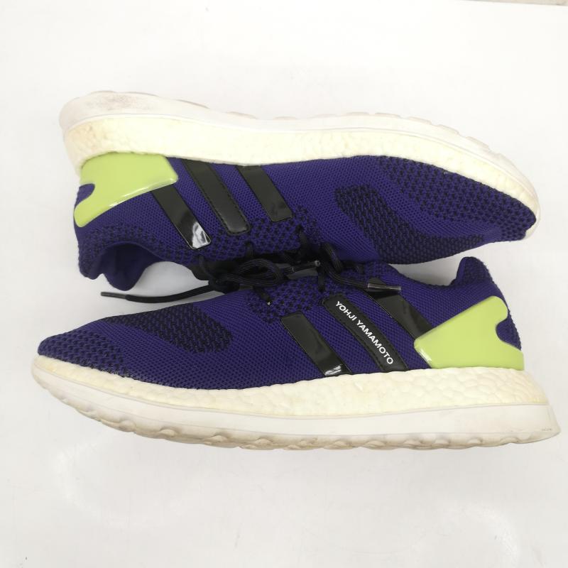 ワイスリー Y-3 スニーカー スニーカー PURE BOOST ZG KNIT YOHJI YAMAMOTO ピュアブースト ニットスニーカー AQ5730 27.5cm 紫 / パープル / purple メンズ USED 古着 中古 50147320