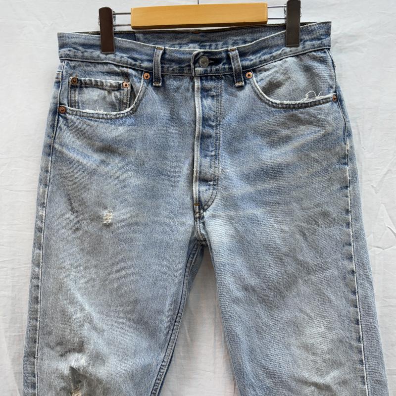 リーバイス Levi s パンツ デニム、ジーンズ 93年 ビンテージ USA製 ボタン裏653 501-0000 デニム パンツ 90年代 90s 34インチ メンズ USED 古着 中古 50147349
