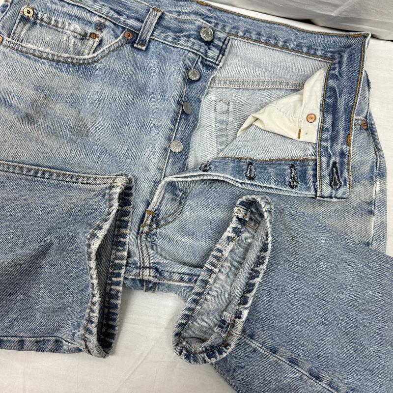 リーバイス Levi s パンツ デニム、ジーンズ 93年 ビンテージ USA製 ボタン裏653 501-0000 デニム パンツ 90年代 90s 34インチ メンズ USED 古着 中古 50147349
