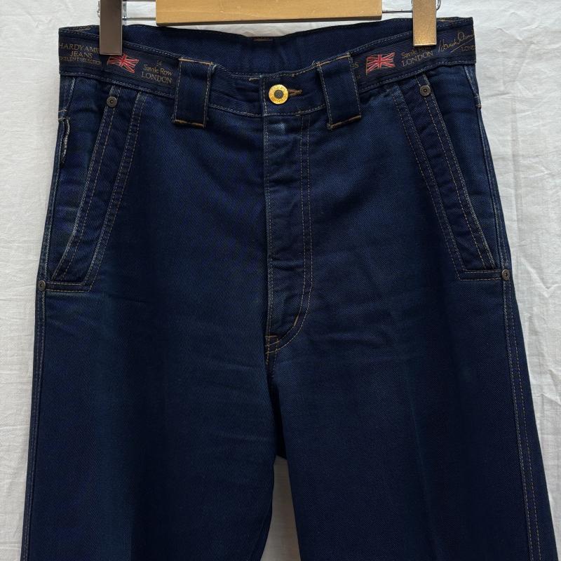 ハーディーエイミス HARDYAMIES ボトムス ボトムス ロゴ 刺繍 テーパード デニム パンツ インディゴ - メンズ USED 古着 中古 50147353