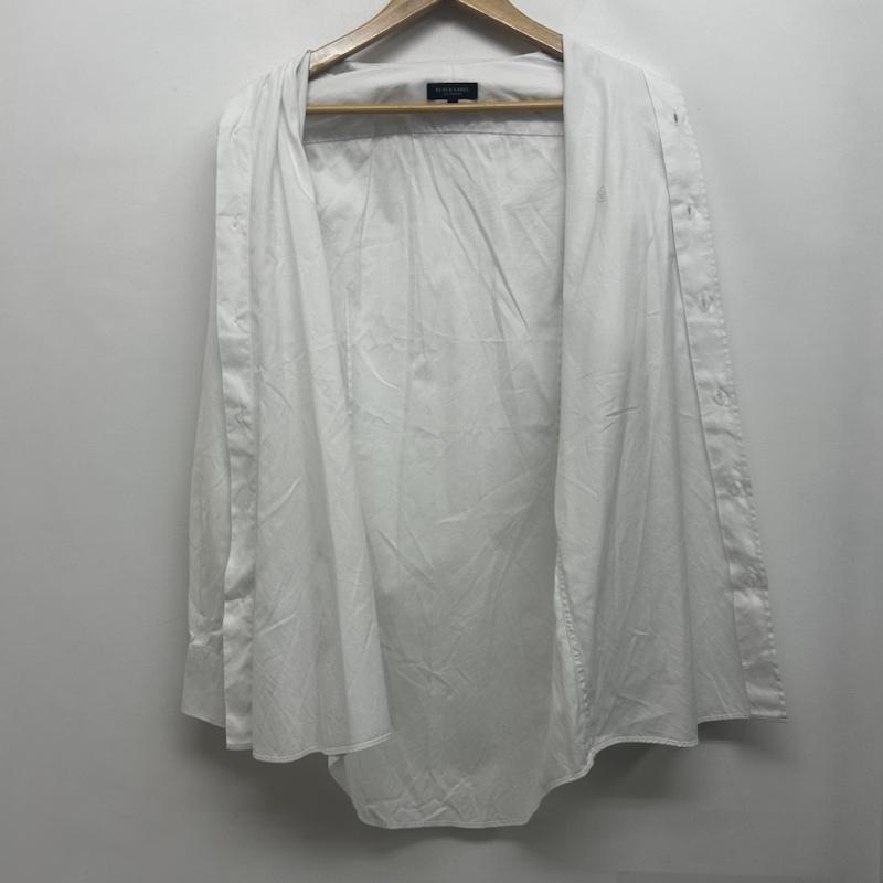 クレストブリッジ CREST BRIDGE シャツ、ブラウス 長袖 長袖シャツ ワンポイントロゴ M ワンポイント 白 / ホワイト / white メンズ USED 古着 中古 50147374