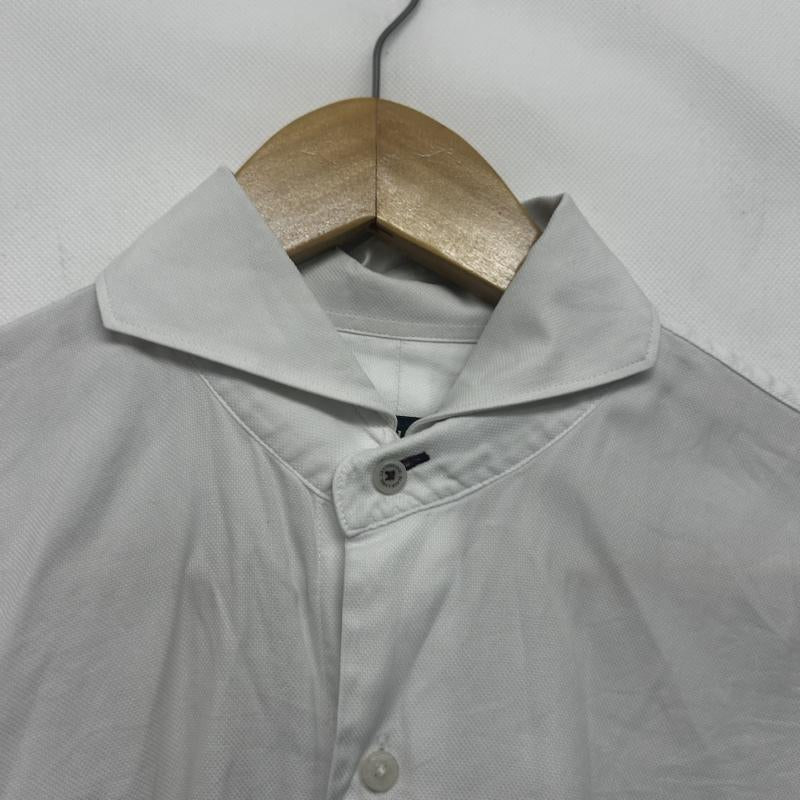 クレストブリッジ CREST BRIDGE シャツ、ブラウス 長袖 長袖シャツ ワンポイントロゴ M ワンポイント 白 / ホワイト / white メンズ USED 古着 中古 50147374