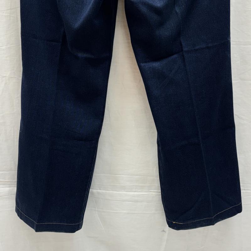 ハーディーエイミス HARDYAMIES パンツ デニム、ジーンズ ロゴ ドッグ バック 刺繍 2タック レーヨン コットン デニム ワイド パンツ - インディゴ / インディゴ / Indigo メンズ USED 古着 中古 50147390