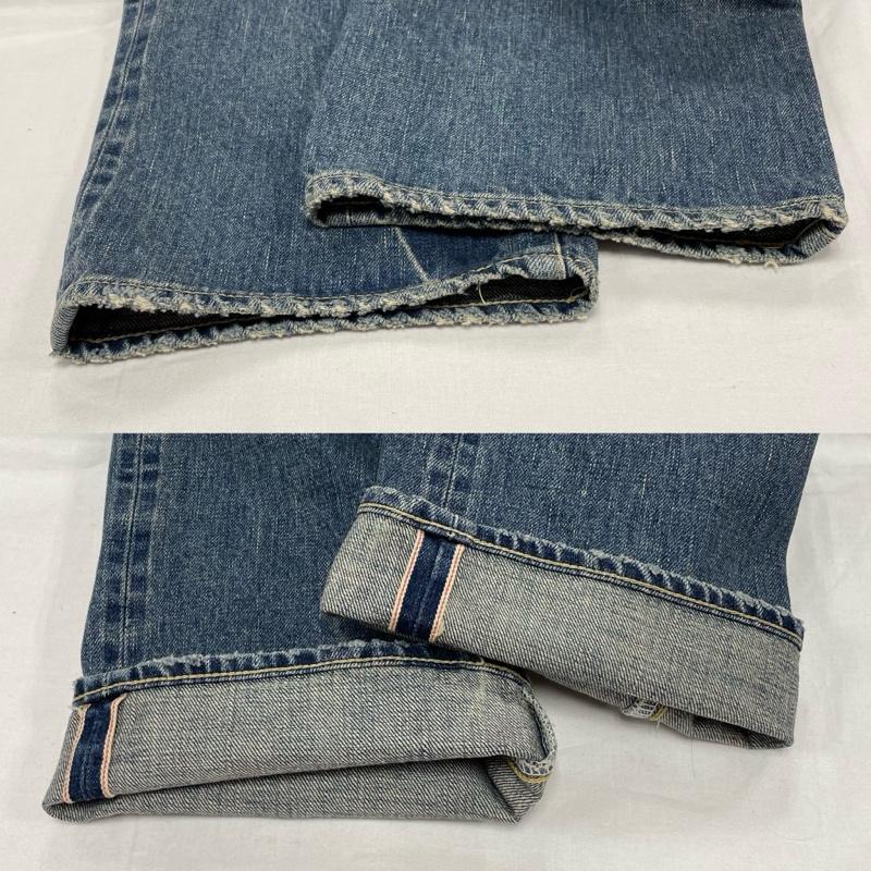 アヴィレックス AVIREX パンツ デニム、ジーンズ TFQP デニム XX 783-4111201 ユーズドウォッシュ リアルユーズド ヴィンテージ加工 日本製 30 メンズ USED 古着 中古 50147428