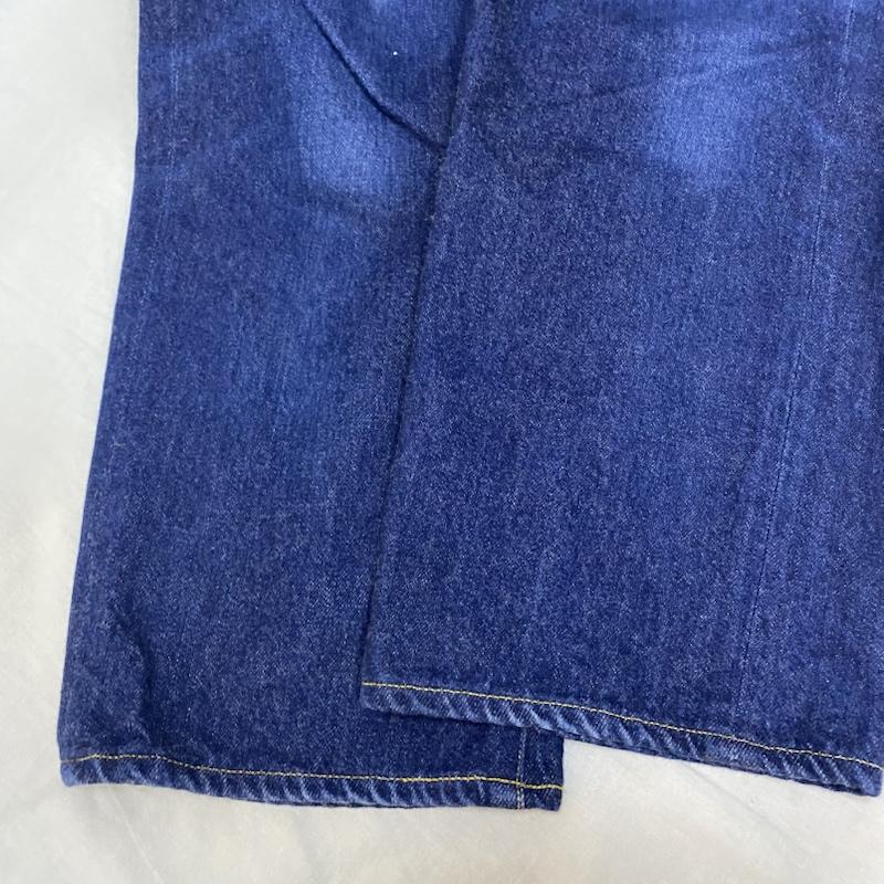 ヤエカ YAECA パンツ デニム、ジーンズ 1-13ww No.1 Piped Stem ストレートデニムパンツ indigo 34 34 無地 インディゴ / インディゴ / Indigo メンズ USED 古着 中古 50147434