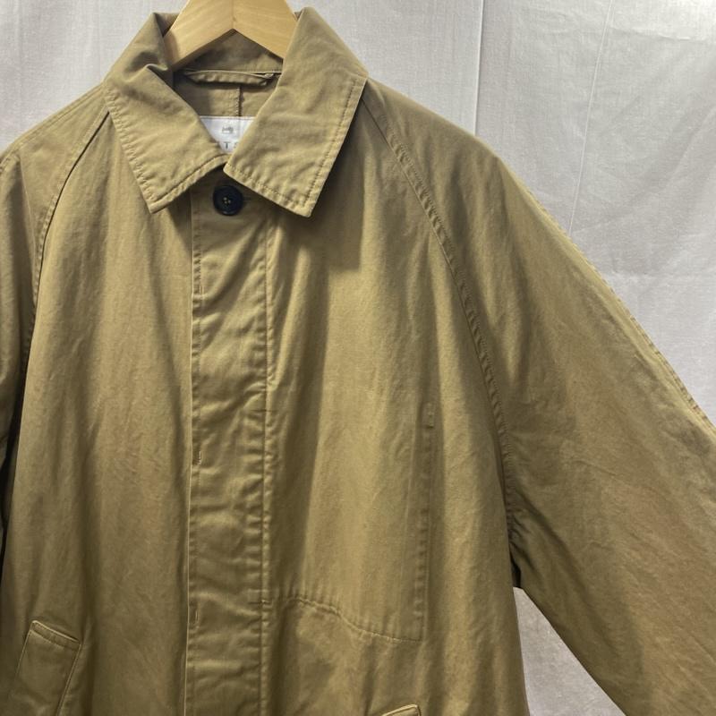 ハロータウンストアーズ HARROWTOWNSTORES コート コート一般 HTS BALMACAAN COAT khaki 42(small-regular) S 無地 カーキ / カーキ / khaki メンズ USED 古着 中古 50147440