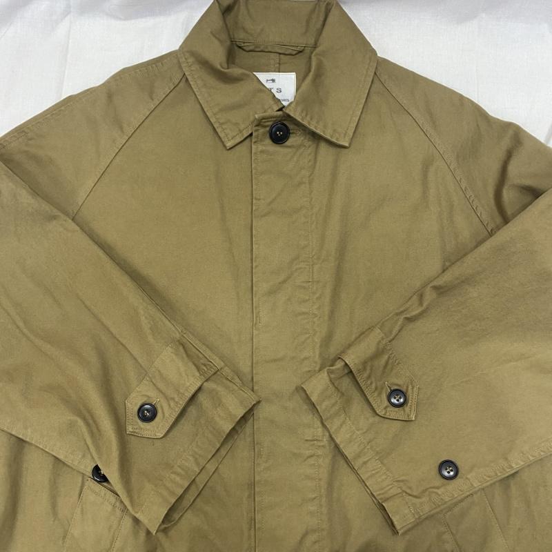 ハロータウンストアーズ HARROWTOWNSTORES コート コート一般 HTS BALMACAAN COAT khaki 42(small-regular) S 無地 カーキ / カーキ / khaki メンズ USED 古着 中古 50147440