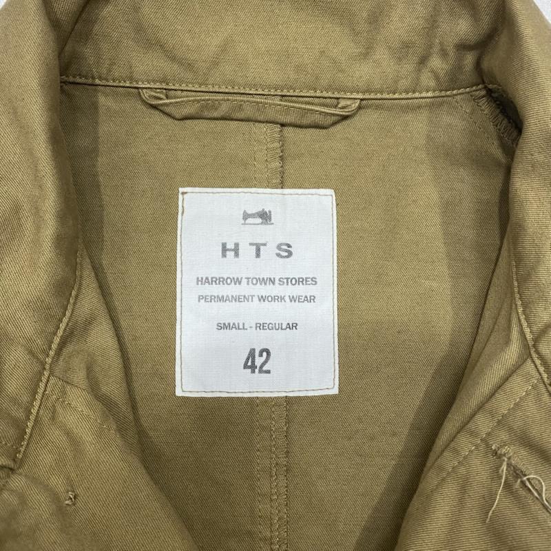 ハロータウンストアーズ HARROWTOWNSTORES コート コート一般 HTS BALMACAAN COAT khaki 42(small-regular) S 無地 カーキ / カーキ / khaki メンズ USED 古着 中古 50147440