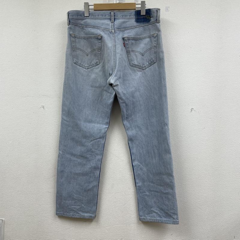 リーバイス Levi s パンツ デニム、ジーンズ 501 USA製 90s デニム ジーパン ジーンズ ストレート ボタンフライ ボタン 524 36インチ 無地 インディゴ / インディゴ / Indigo メンズ USED 古着 中古 50147448