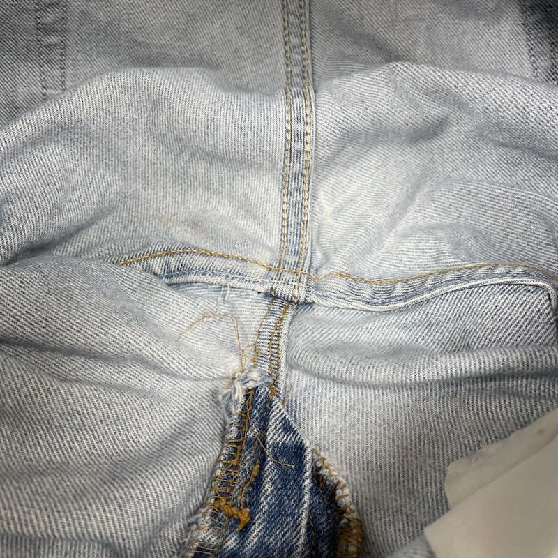 リーバイス Levi s パンツ デニム、ジーンズ 501 USA製 90s デニム ジーパン ジーンズ ストレート ボタンフライ ボタン 524 36インチ 無地 インディゴ / インディゴ / Indigo メンズ USED 古着 中古 50147448