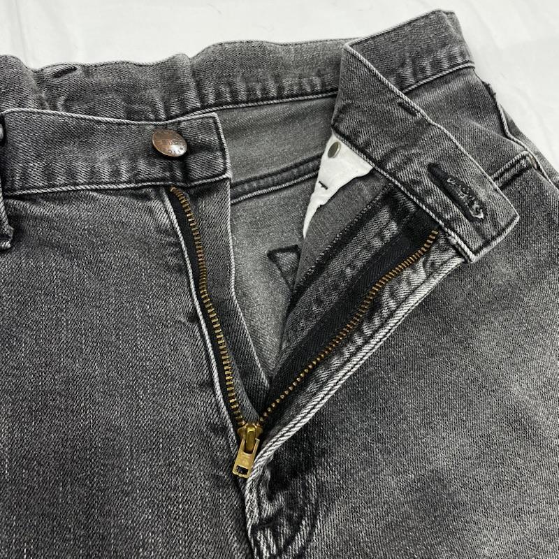 エフティーシー FTC パンツ デニム、ジーンズ ストレート デニム パッチ ロゴ L メンズ USED 古着 中古 50147489