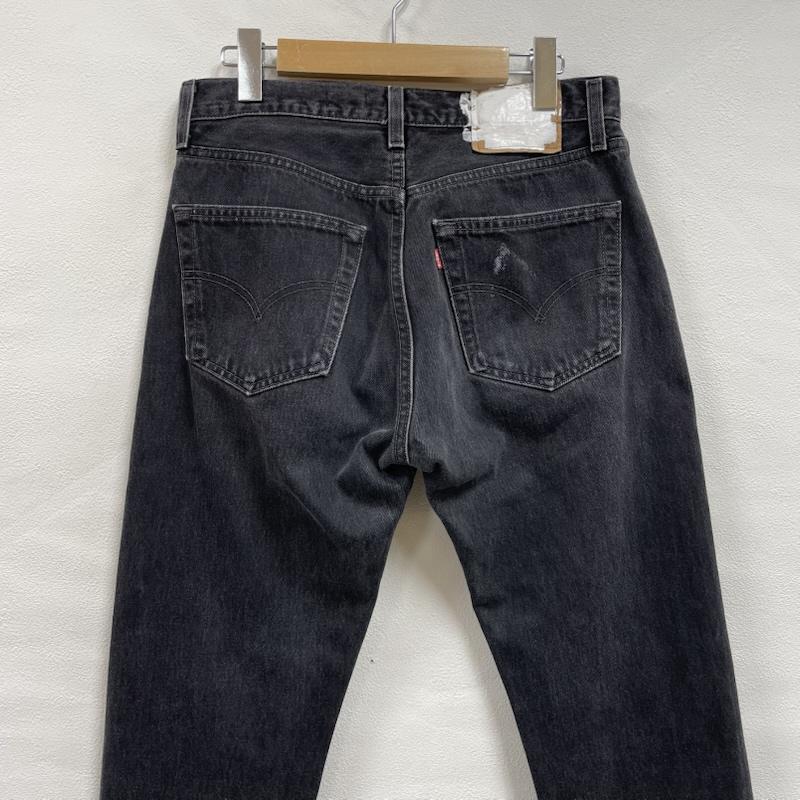 リーバイス Levi s パンツ デニム、ジーンズ OLD PARK 再構築 リメイク ボタンダウン テーパード デニム カットオフ USA製 S 黒 / ブラック / black メンズ USED 古着 中古 50147492