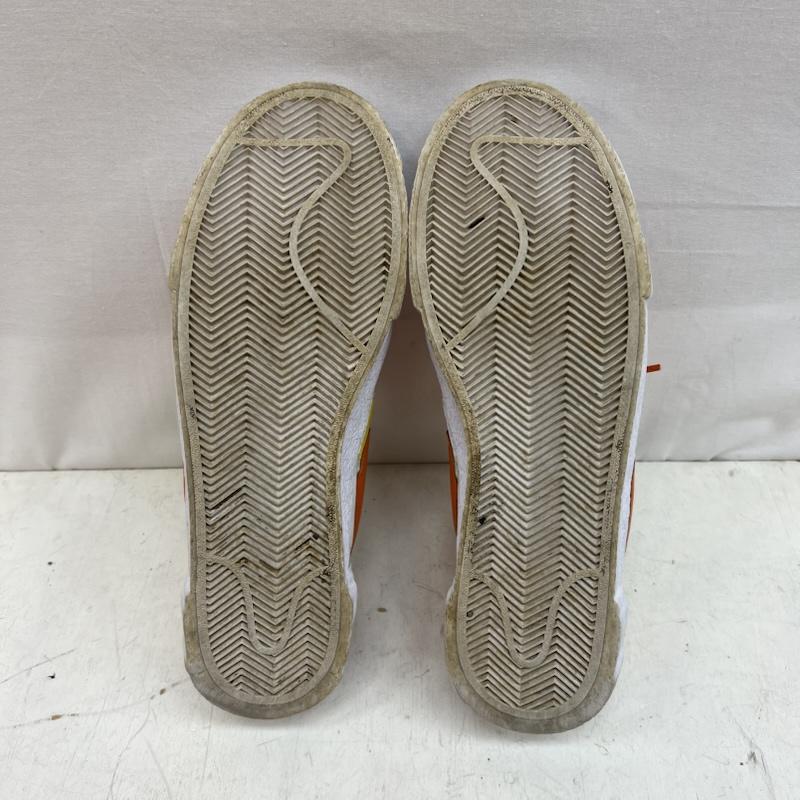 ナイキ NIKE スニーカー スニーカー ×SACAI サカイ BLAZER LOW MAGMA ORANGE ブレーザー ロー DD1877-100 27.0cm メンズ USED 古着 中古 50147503