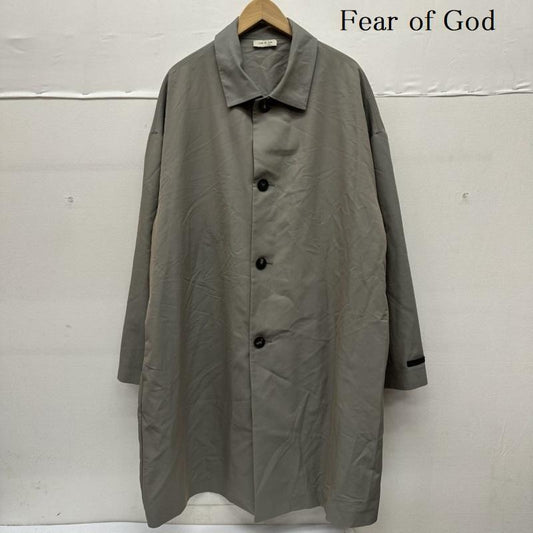 フィアーオブゴッド Fear of God コート コート一般 ETERNAL ナイロン ステンカラー コート - 灰 / グレー / gray メンズ USED 古着 中古 50147555