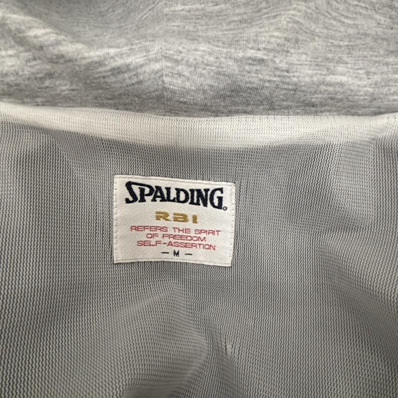 古着 USED ジャケット、上着 ジャンパー、ブルゾン SPALDING ナイロンジャケット RBI SPA-414W06 バックプリント M 黒 / ブラック / black メンズ USED 古着 中古 50147579