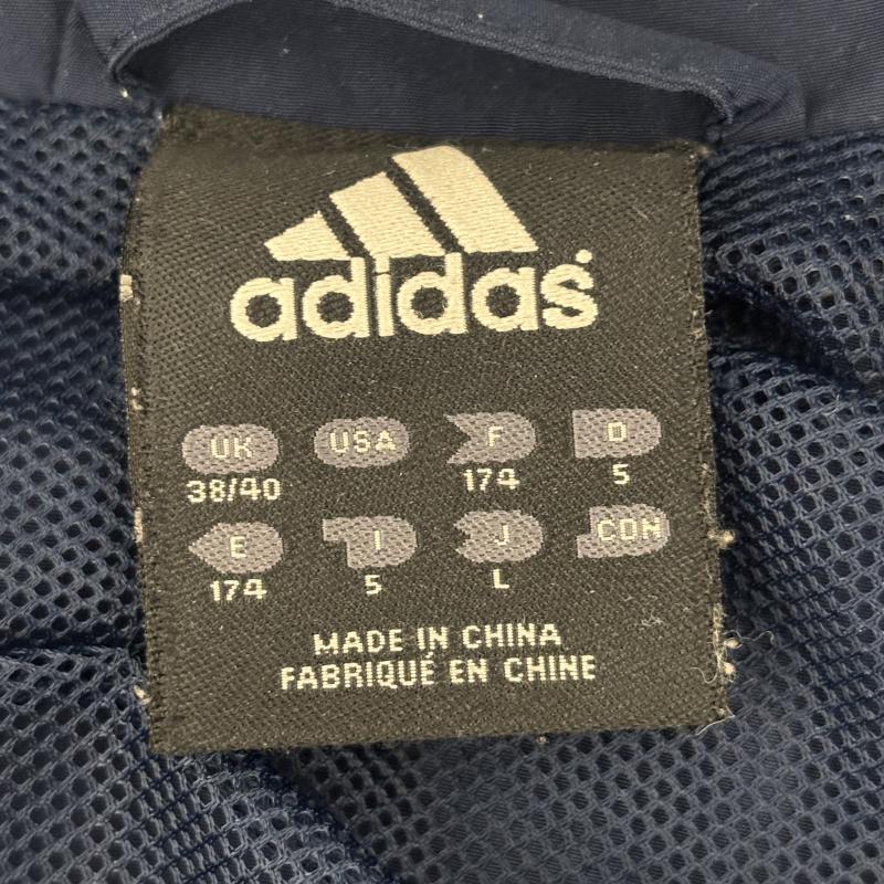 アディダス adidas ジャケット、上着 ジャンパー、ブルゾン CLIMALITE ジップアップ ジャケット ジャージ L 青 / ブルー / blue メンズ USED 古着 中古 50147589