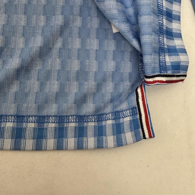 キャロウェイ CALLAWAY ポロシャツ 長袖 長袖ポロシャツ ネイビー 白 ストレッチ ゴルフウェア M メンズ USED 古着 中古 50147590