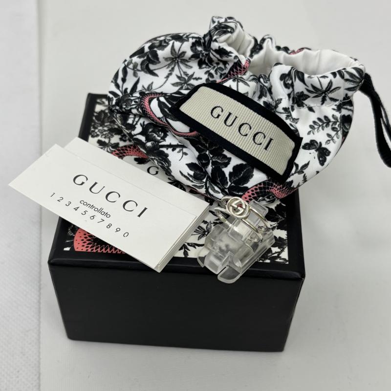 グッチ GUCCI アクセサリー 指輪 シルバーリング 指輪 Ag925 インターロッキングG GGロゴオープンリング 298036 8106 J8400 箱付 - レディース USED 古着 中古 50147593