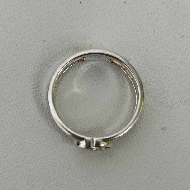 グッチ GUCCI アクセサリー 指輪 シルバーリング 指輪 Ag925 インターロッキングG GGロゴオープンリング 298036 8106 J8400 箱付 - レディース USED 古着 中古 50147593