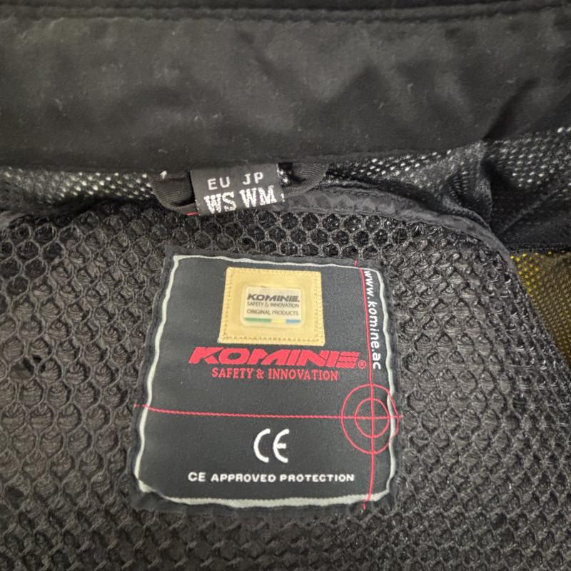 古着 USED ジャケット、上着 ライダース コミネ KOMINE バイク用 フィットメッシュジャケット3D WM JK-083 954プロテクター ストレッチ素材 M レディース USED 古着 中古 50147657