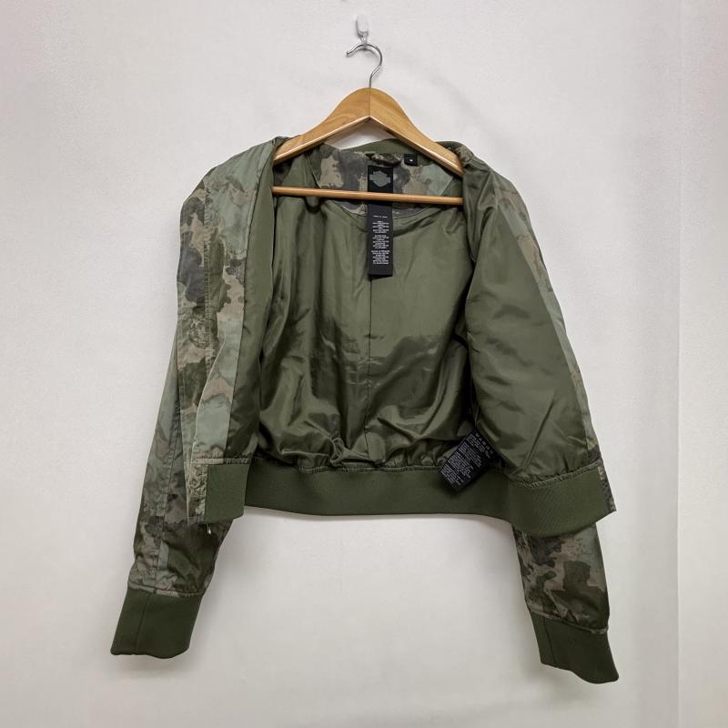 ハーレーダビッドソン Harley-Davidson ジャケット、上着 ジャンパー、ブルゾン ジャケット 迷彩 ドクロ スカル MA-1 HDMC 97437 M カモフラージュ柄・迷彩 緑 / グリーン / green レディース USED 古着 中古 50147661