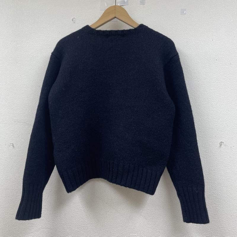 ポロバイラルフローレン Polo by RALPH LAUREN ニット、セーター 長袖 ニット ウール クルーネック セーター 長袖 ポニーロゴ ワンポイント 刺繍 M ロゴ、文字 X ワンポイント X 刺繍 紺 / ネイビー / navy メンズ USED 古着 中古 50147673