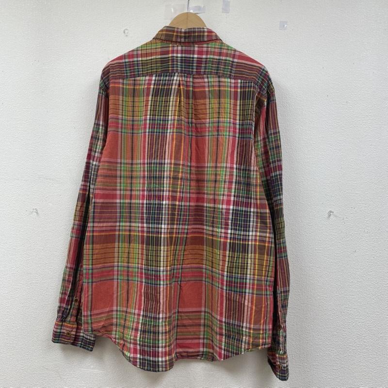 ポロバイラルフローレン Polo by RALPH LAUREN シャツ、ブラウス 長袖 長袖 マドラスチェック シャツ ブラウス Shirt ロングスリーブ 胸ポケット XL チェック マルチカラー / マルチカラー / multicolor メンズ USED 古着 中古 50147677