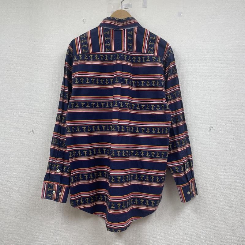 トミーヒルフィガー TOMMY HILFIGER シャツ、ブラウス 長袖 ヴィンテージ 長袖 シャツ ブラウス ストライプ プリント アンカー セーラー M 総柄 X プリント X ストライプ X  マルチカラー / マルチカラー / multicolor メンズ USED 古着 中古 50147681
