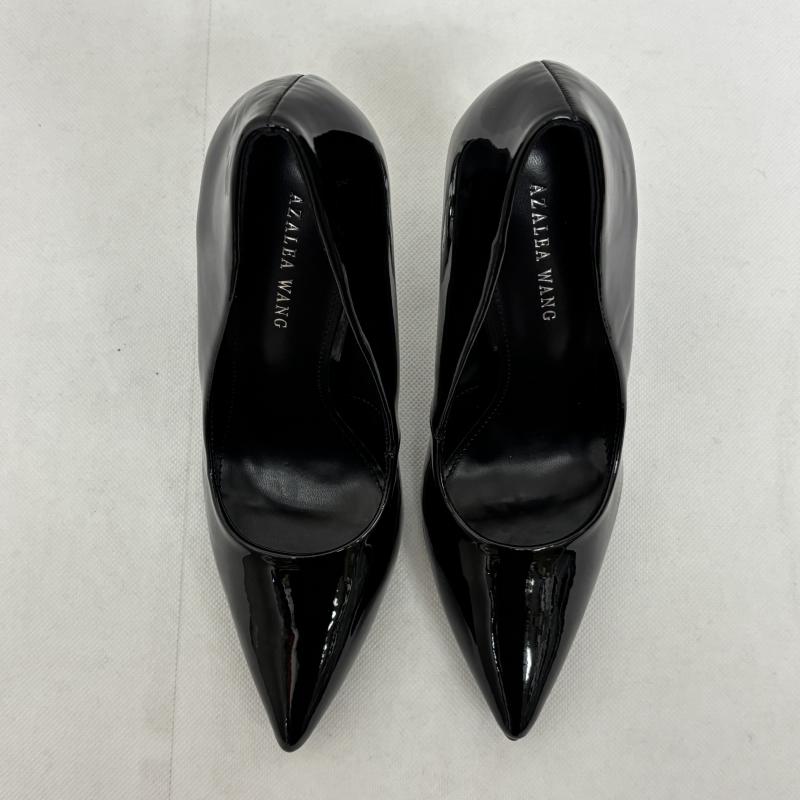 古着 USED パンプス パンプス AZALEA WANG アザレア ワン パンプス US：6 黒 / ブラック / black X 銀 / シルバー / silver color レディース USED 古着 中古 50147684