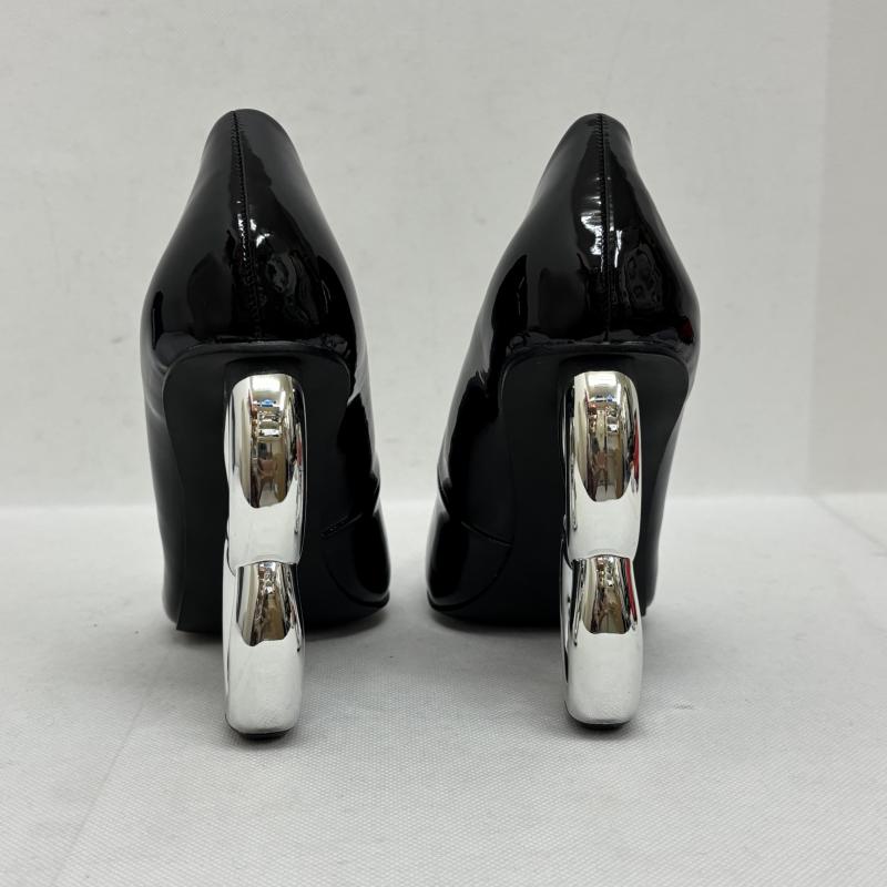 古着 USED パンプス パンプス AZALEA WANG アザレア ワン パンプス US：6 黒 / ブラック / black X 銀 / シルバー / silver color レディース USED 古着 中古 50147684