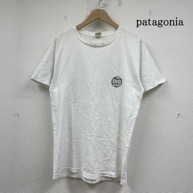 パタゴニア patagonia Tシャツ 半袖 90S ヴィンテージ THE BIG EASY 半袖 Tシャツ カットソー S ロゴ、文字 X プリント 白 / ホワイト / white メンズ USED 古着 中古 50147691